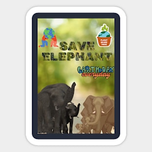 Elephant Sticker